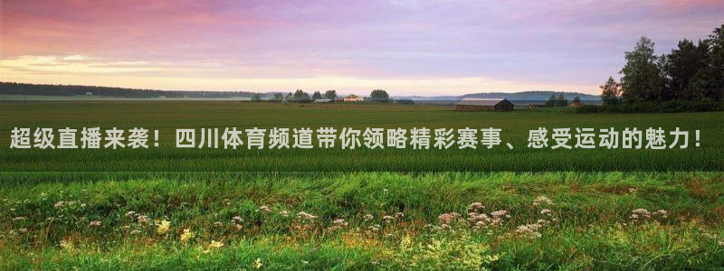 超级直播来袭！四川体育频道带你领略精彩赛事、感受运动的魅力！